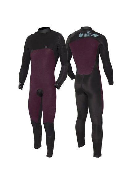 Vissla Mens Wetsuit Seven Seas Comp 4-3 Full Chest Zip