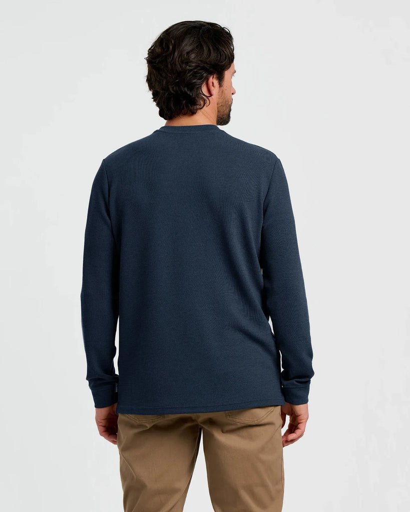 Free Fly Mens Shirt Waffle Long Sleeve Henley