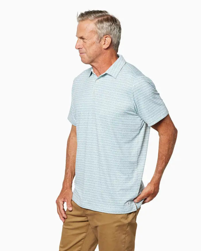 Toes On The Nose Mens Knit Clubhouse Polo