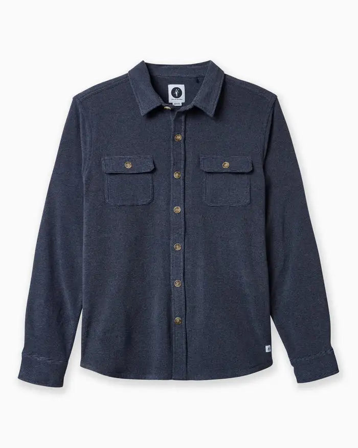 Toes On The Nose Mens Shirt Fireside Comfort Knit Button Up