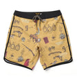 Seager Mens Boardshorts Microdose Scallop
