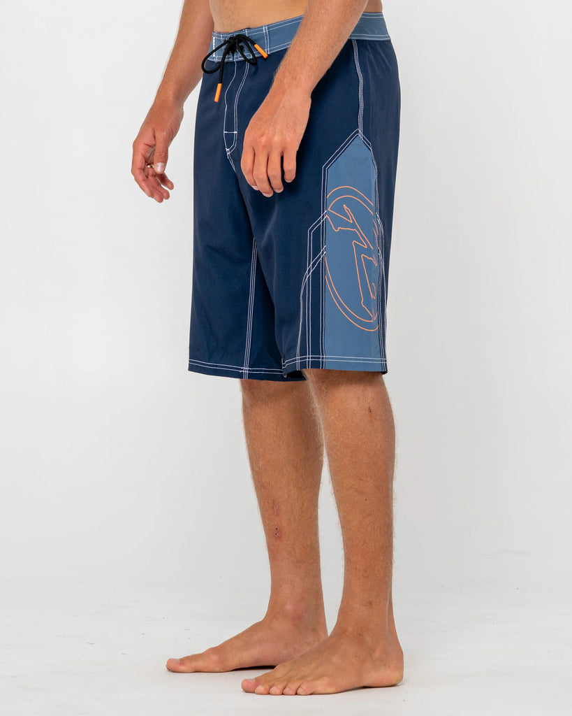 Rusty Mens Boardshorts Tombstones Fixed Waist