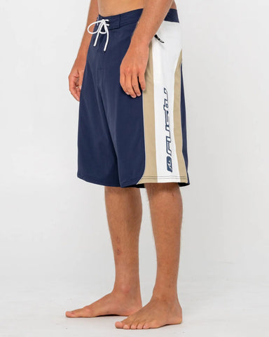 Rusty Mens Boardshorts Power-Wing Fixed Waist