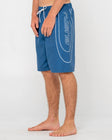 Rusty Mens Boardshorts Charger Elastic Waist