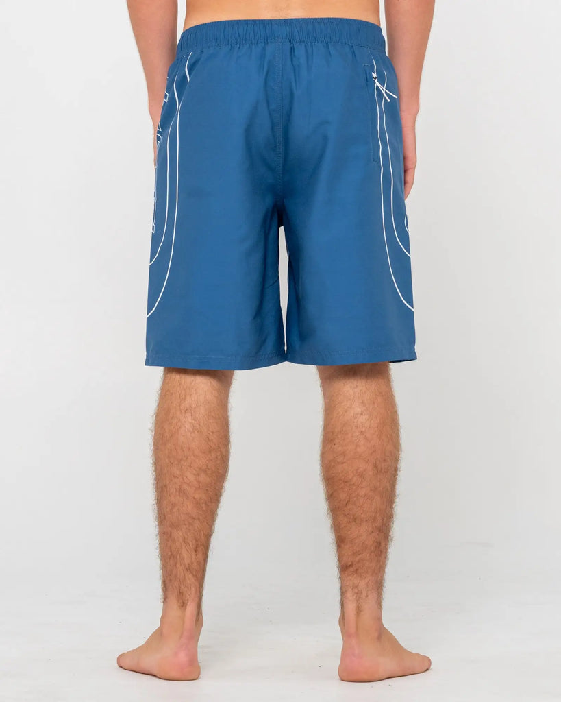 Rusty Mens Boardshorts Charger Elastic Waist