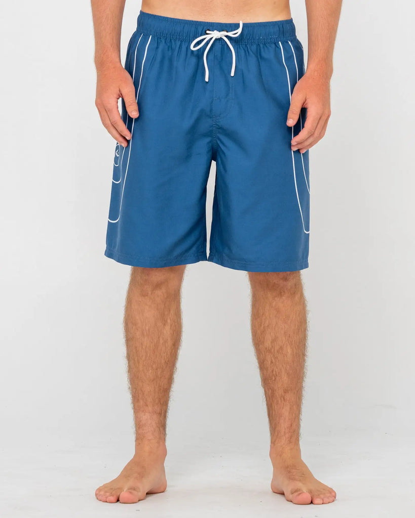 Rusty Mens Boardshorts Charger Elastic Waist