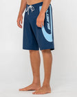 Rusty Mens Boardshorts Charger Fixed Waist