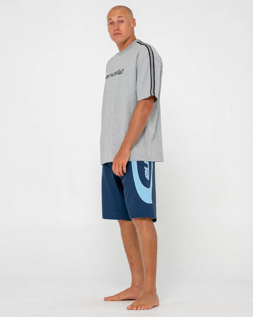 Rusty Mens Boardshorts Charger Fixed Waist