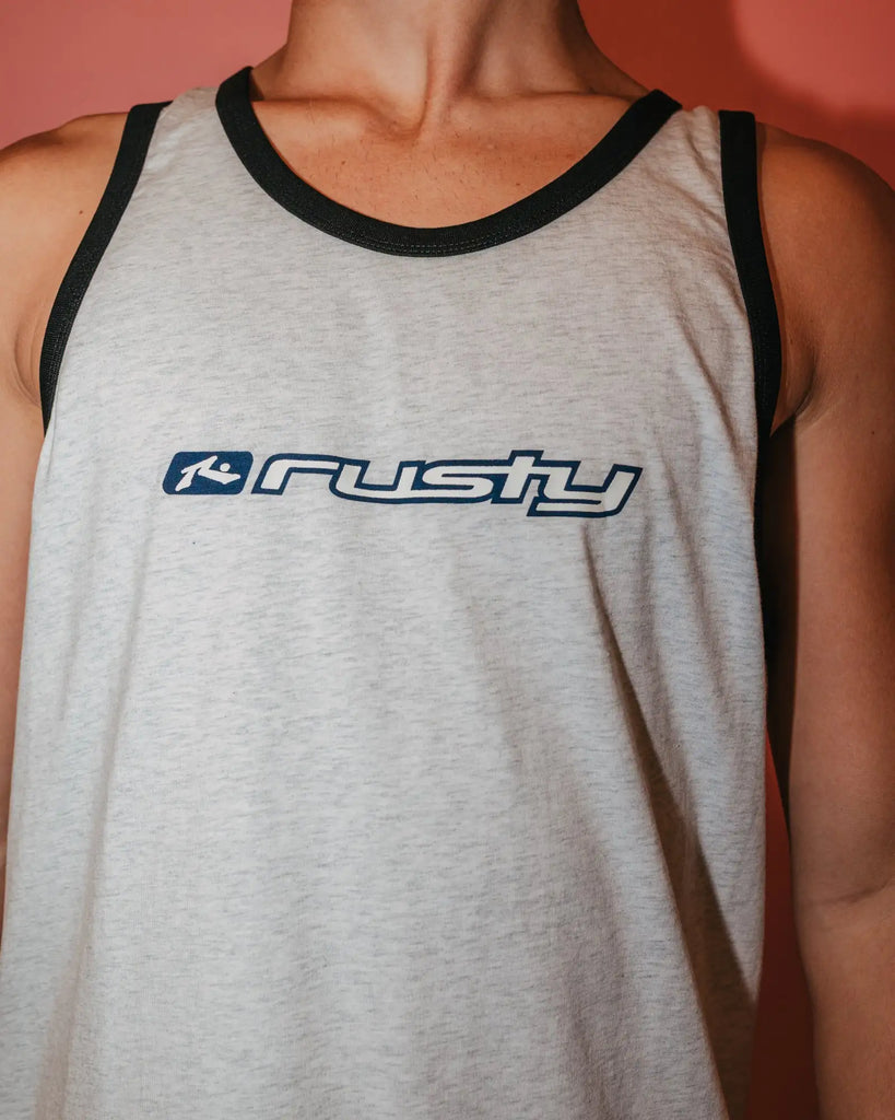 Rusty Mens Tank Top Bright