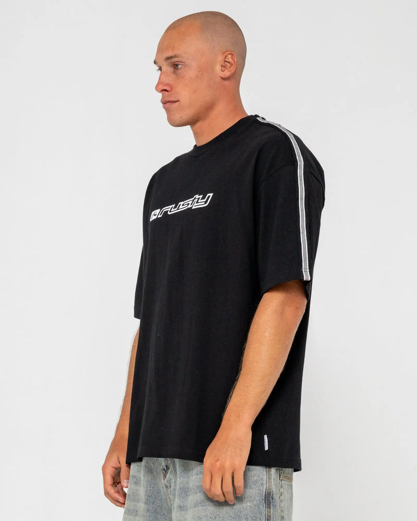 Rusty Mens Shirt Gaffa Taped