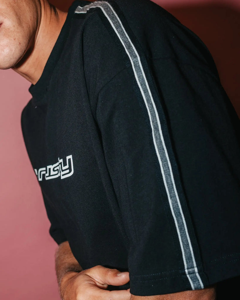 Rusty Mens Shirt Gaffa Taped