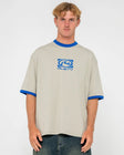Rusty Mens Shirt Hyper Ringer