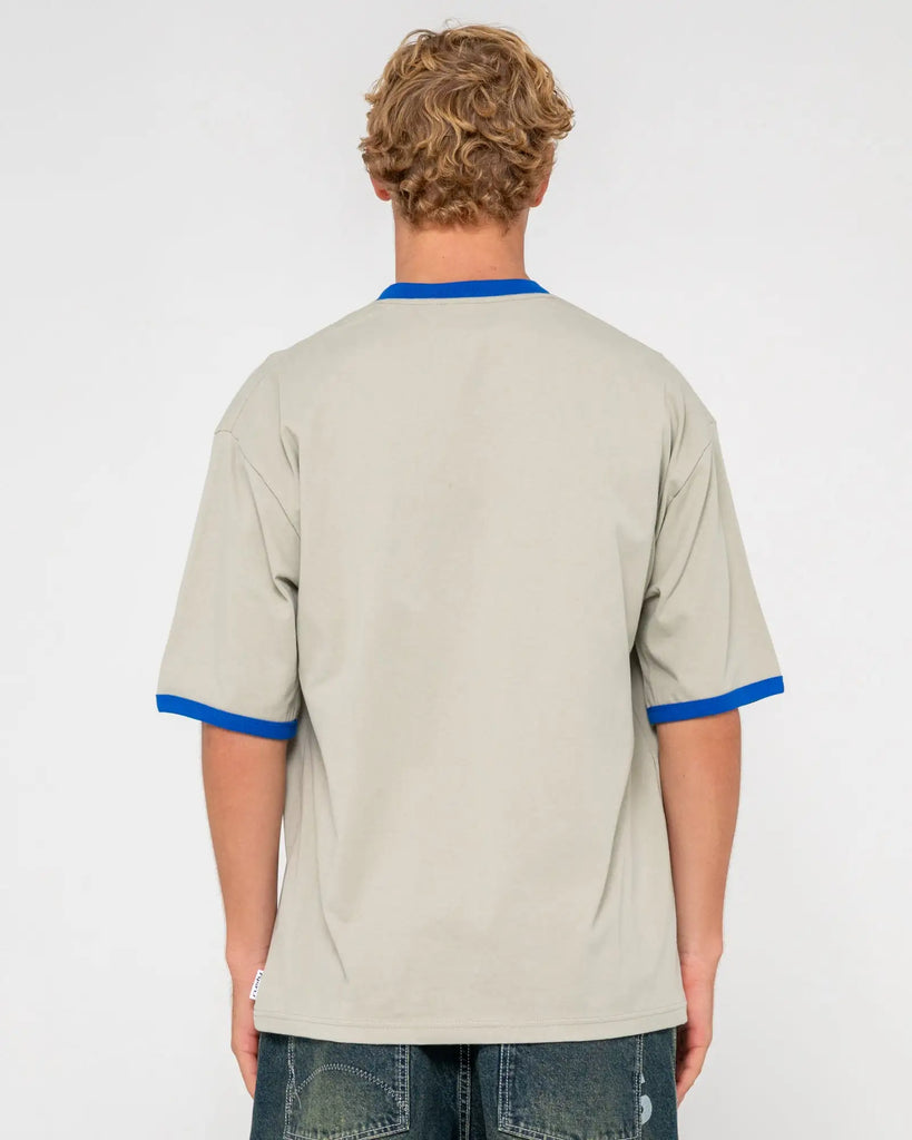 Rusty Mens Shirt Hyper Ringer