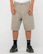Rusty Mens Shorts Request Line Herringbone