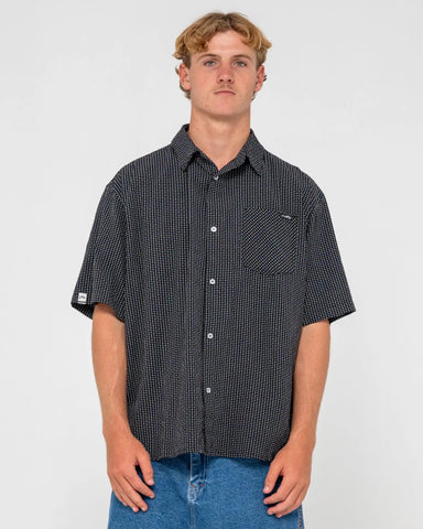 Rusty Mens Woven Acemo Check
