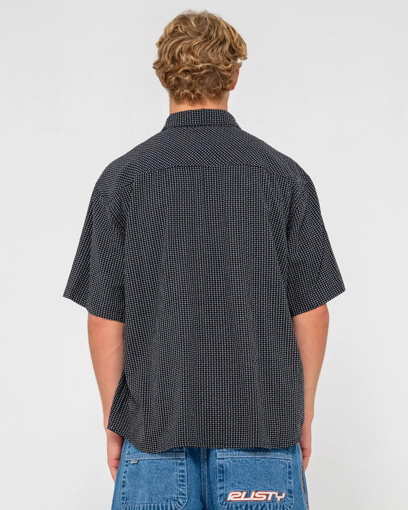 Rusty Mens Woven Acemo Check
