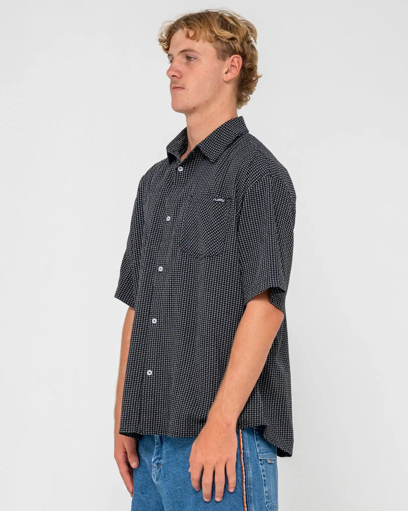 Rusty Mens Woven Acemo Check