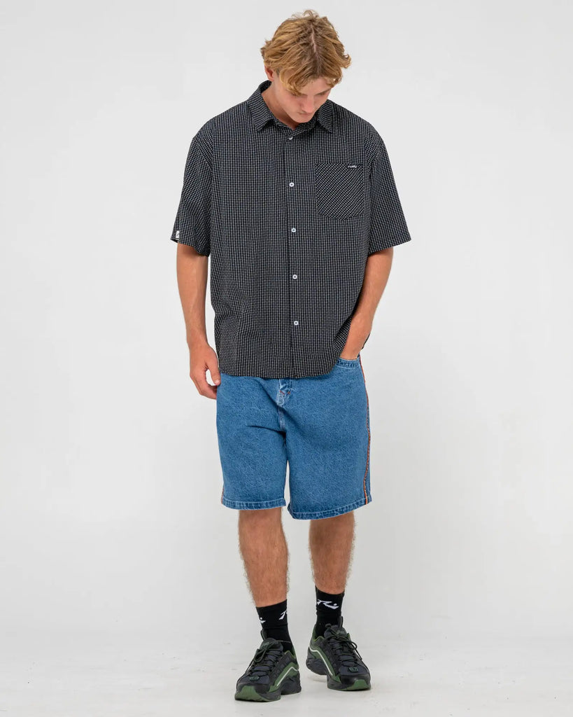 Rusty Mens Woven Acemo Check