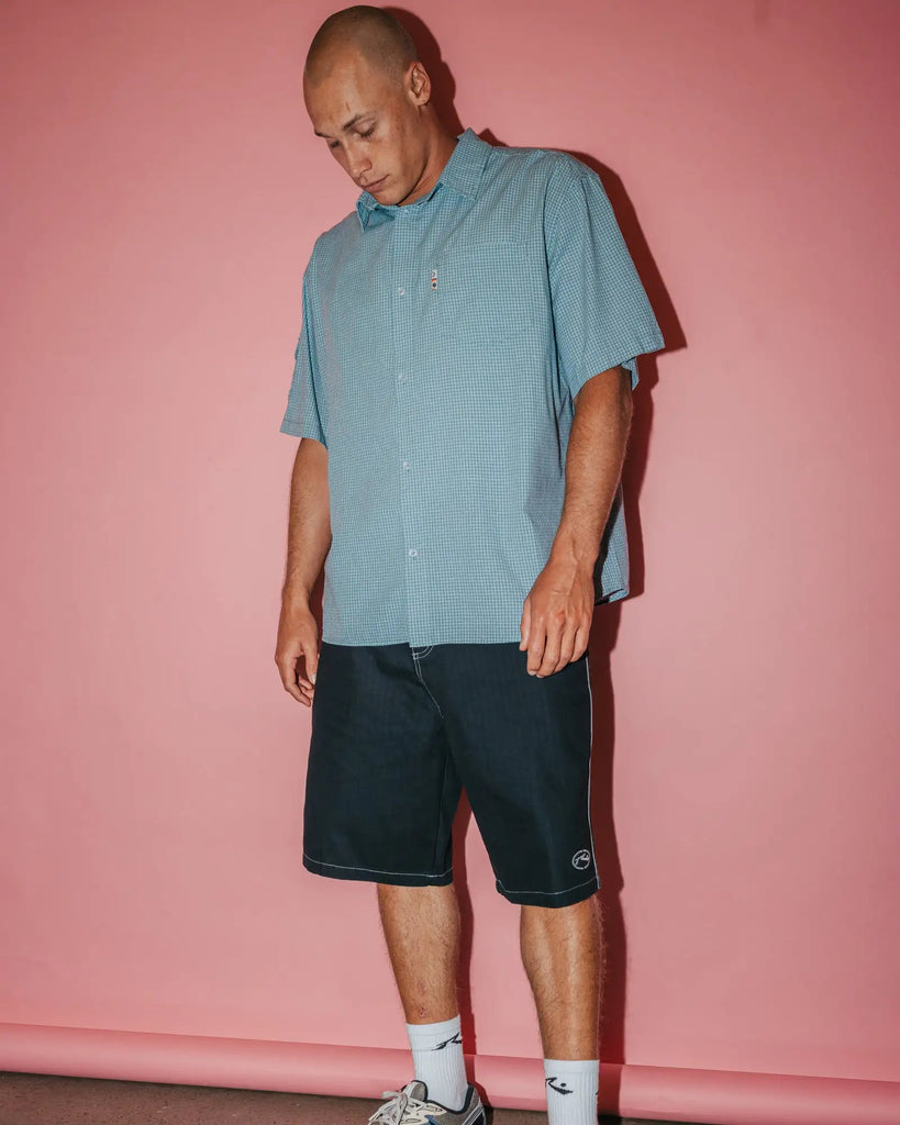 Rusty Mens Woven Stasha Pocket
