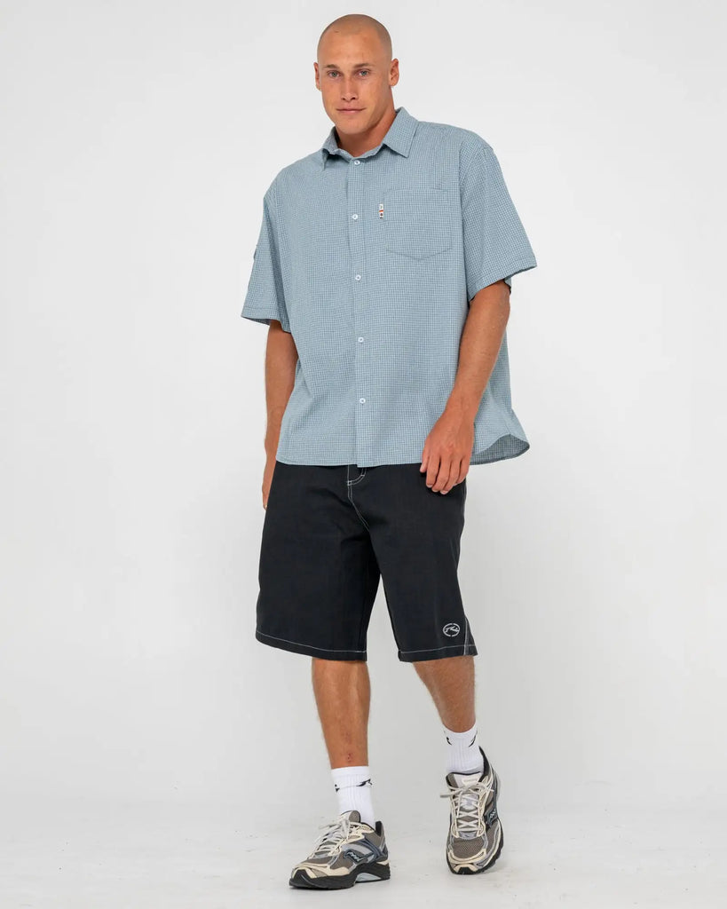 Rusty Mens Woven Stasha Pocket