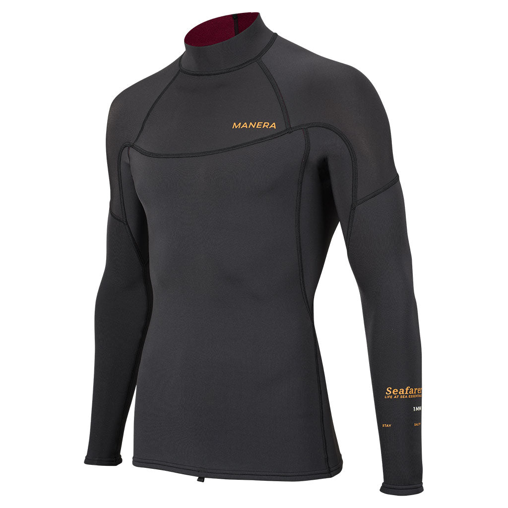 Manera Mens Wetsuits SEAFARER 1mm Short Sleeve Wetsuit Jacket