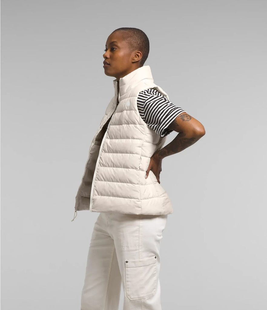 North face white clearance vest