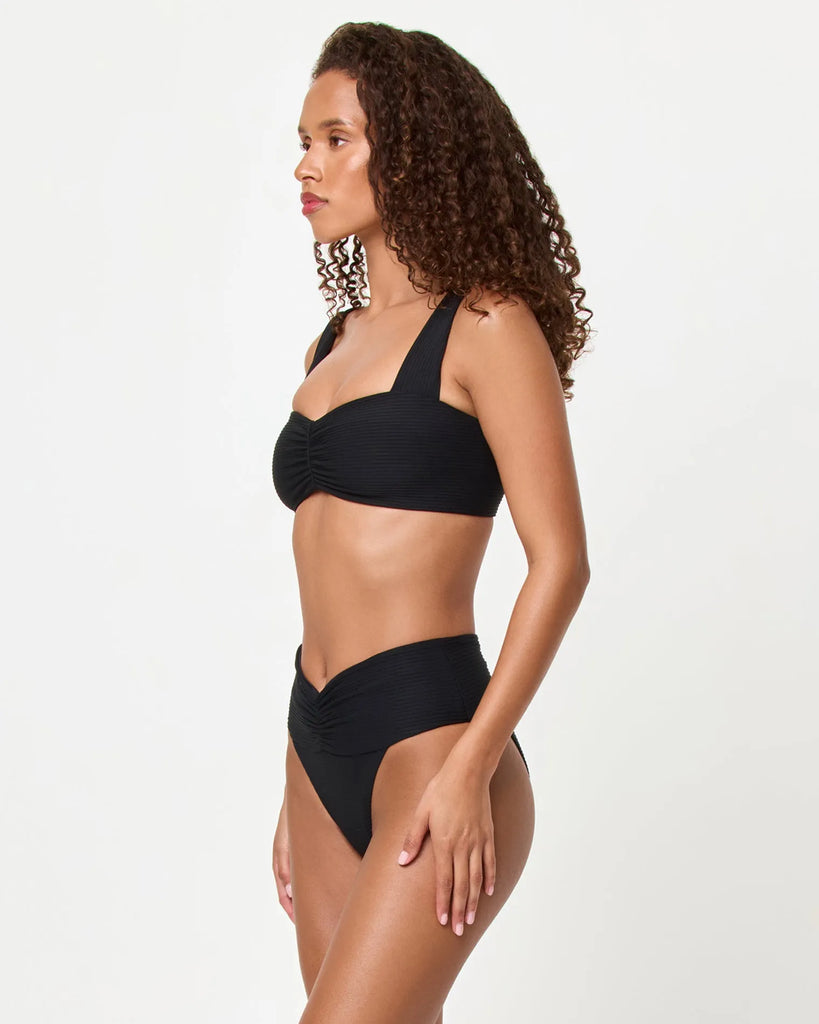 L*Space Womens Bikini Top Eco Chic Repreve Marlee