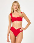 L*Space Womens Bikini Top Eco Chic Repreve Marlee