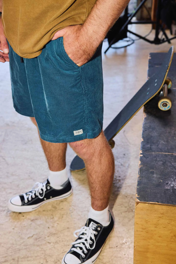 Oneill Mens Shorts OG Cord Elastic Waist 18