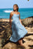 Oneill Womens Dress Linden Stripe Midi