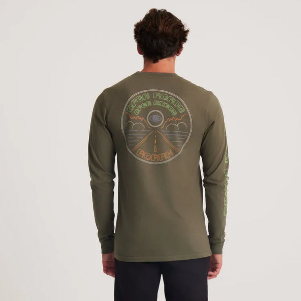 Roark Revival Mens Shirt Open Roads Long Sleeve Premium