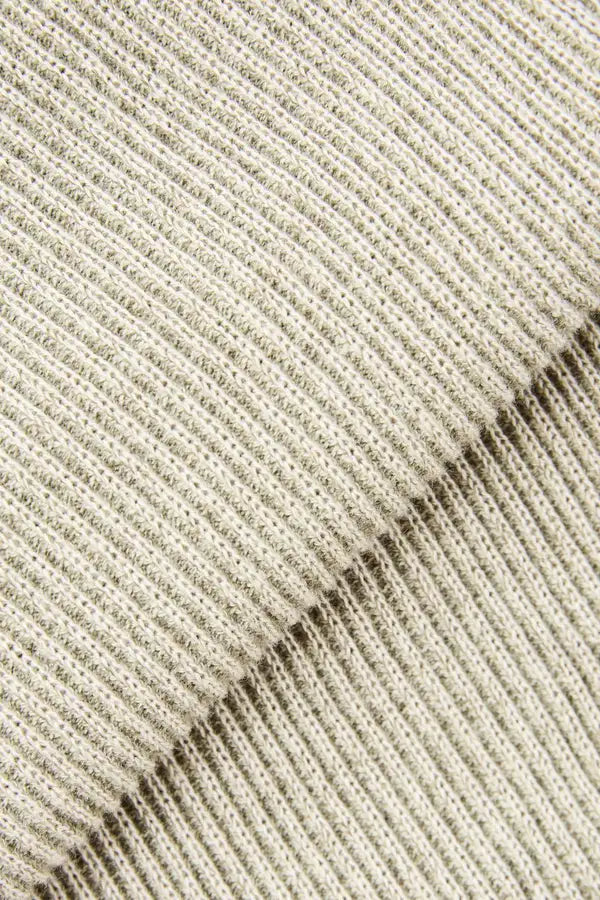 Rhythm Mens Knit Hi Lo Knit Button Up