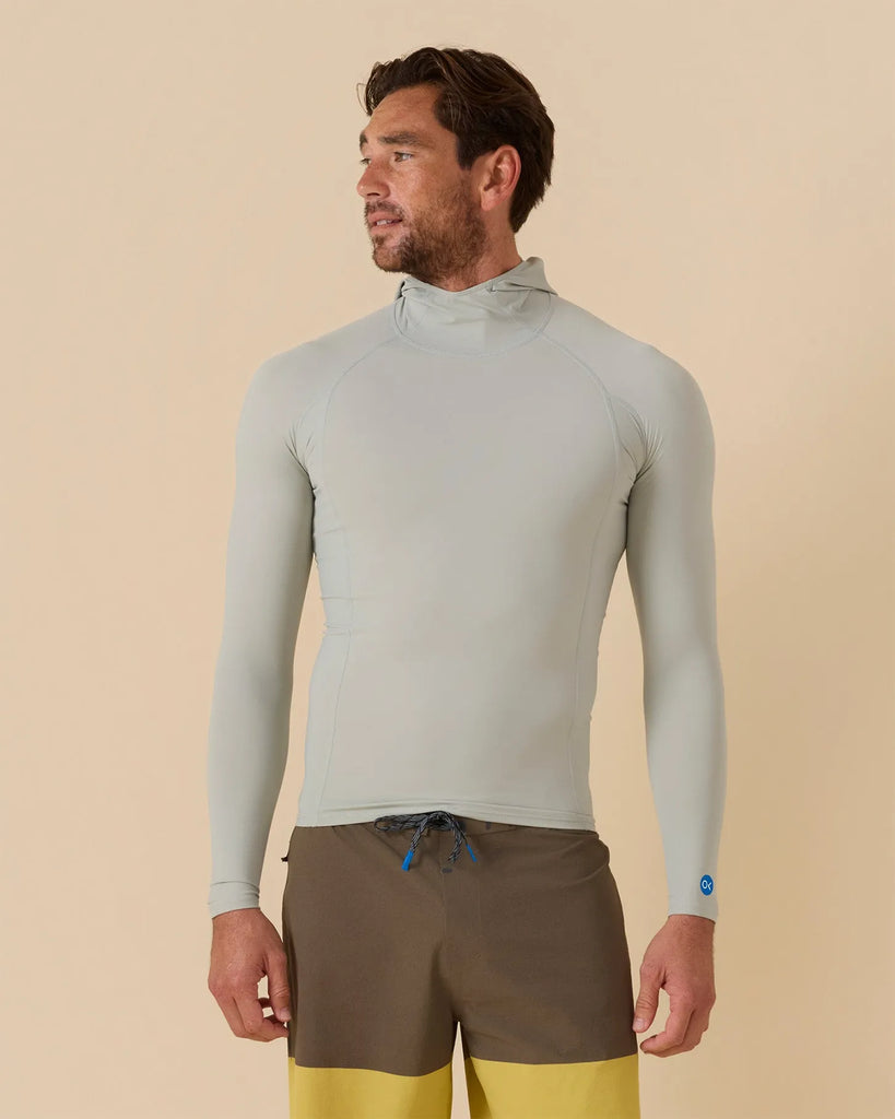 Outerknown Mens Rashguard Apex Evolution Hooded