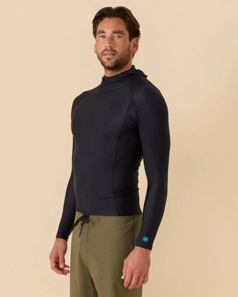 Outerknown Mens Rashguard Apex Evolution Hooded