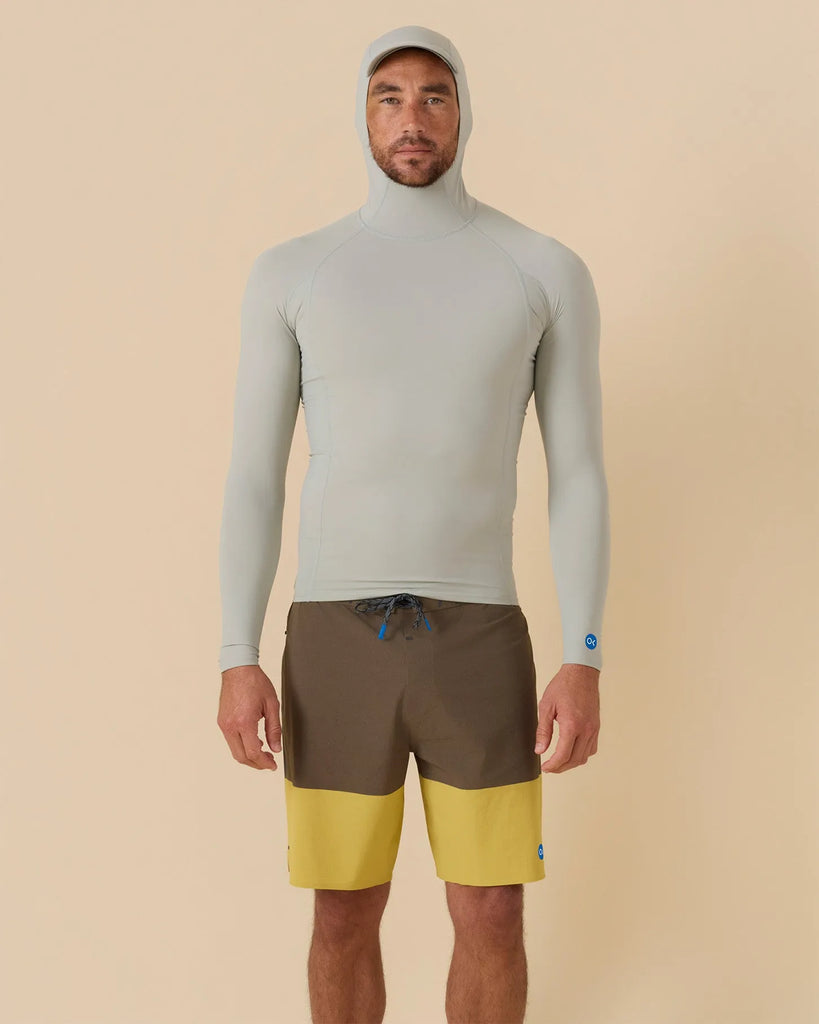 Outerknown Mens Rashguard Apex Evolution Hooded