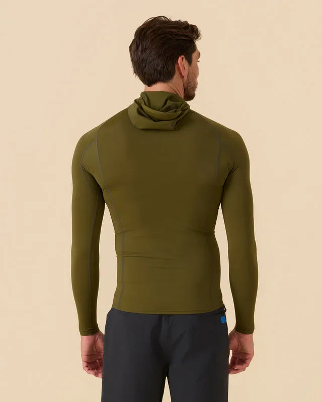 Outerknown Mens Rashguard Apex Evolution Hooded