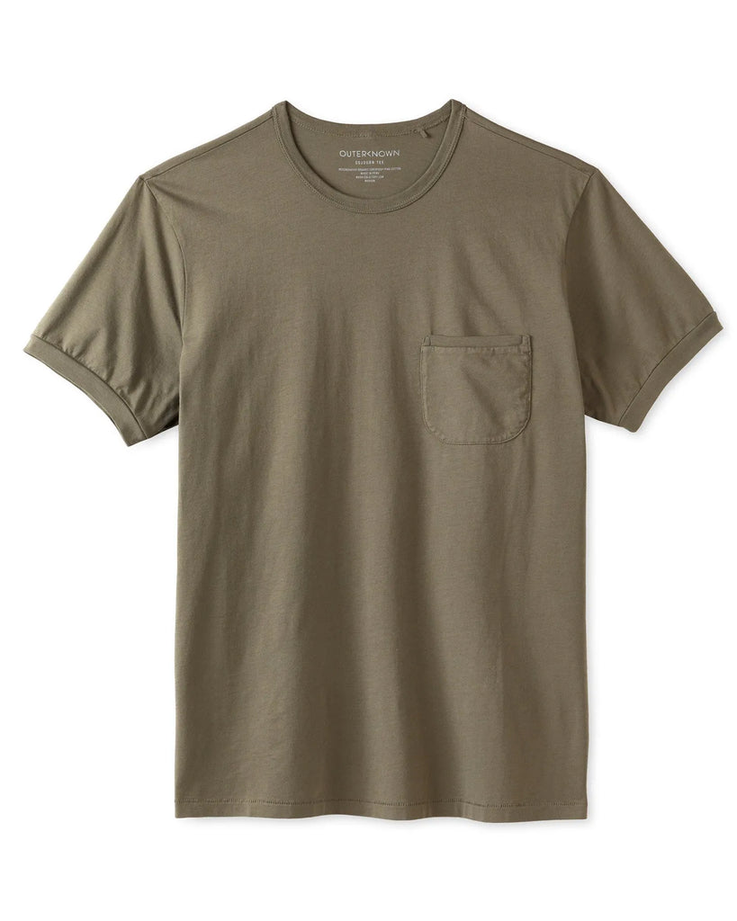 Outerknown Mens Shirt Sojourn Pocket Tee