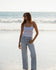 Outerknown Womens Tank Top Sojourn Ribbed Crop