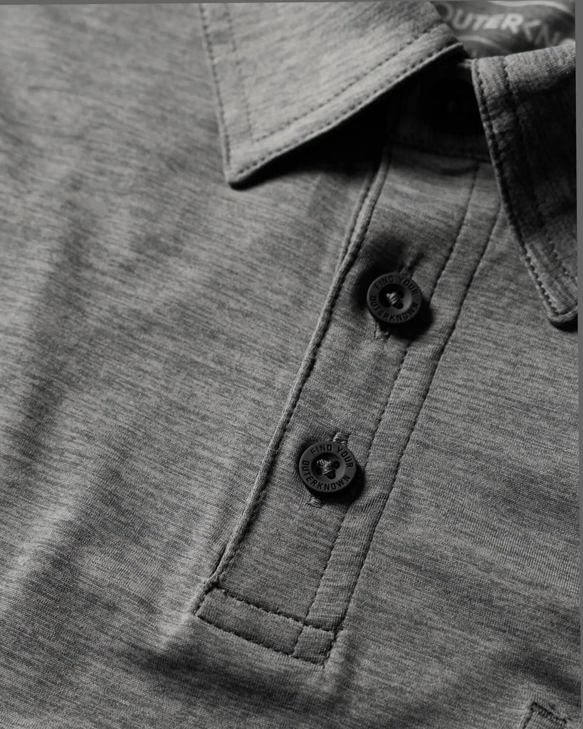 Outerknown Mens Knit Sun Polo