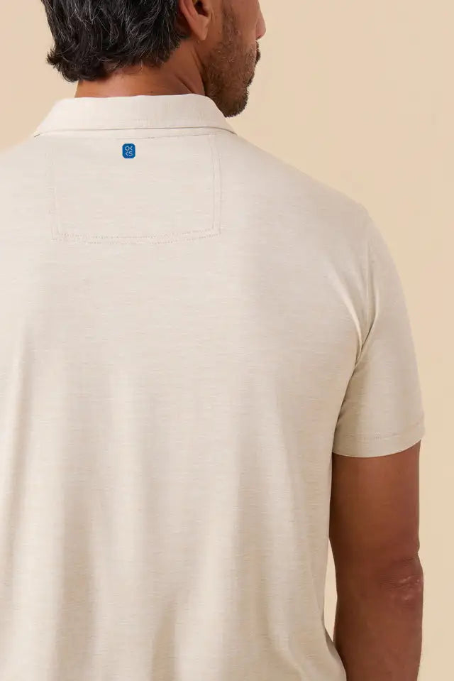 Outerknown Mens Knit Sun Polo
