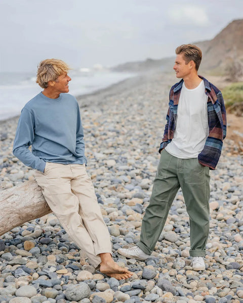 Outerknown Mens The Big Heavy Long Sleeve Tee