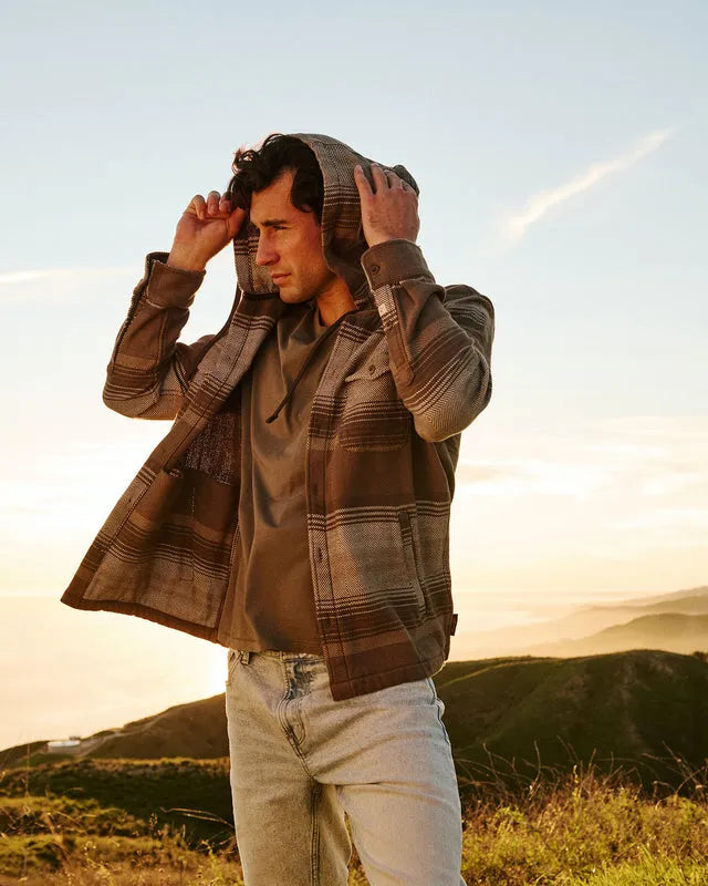 Outerknown Mens Jacket The Hooded Blanket Shirt
