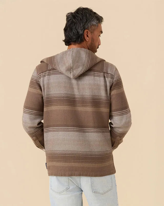 Outerknown Mens Jacket The Hooded Blanket Shirt