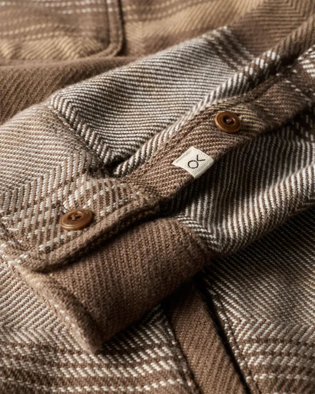Outerknown Mens Jacket The Hooded Blanket Shirt