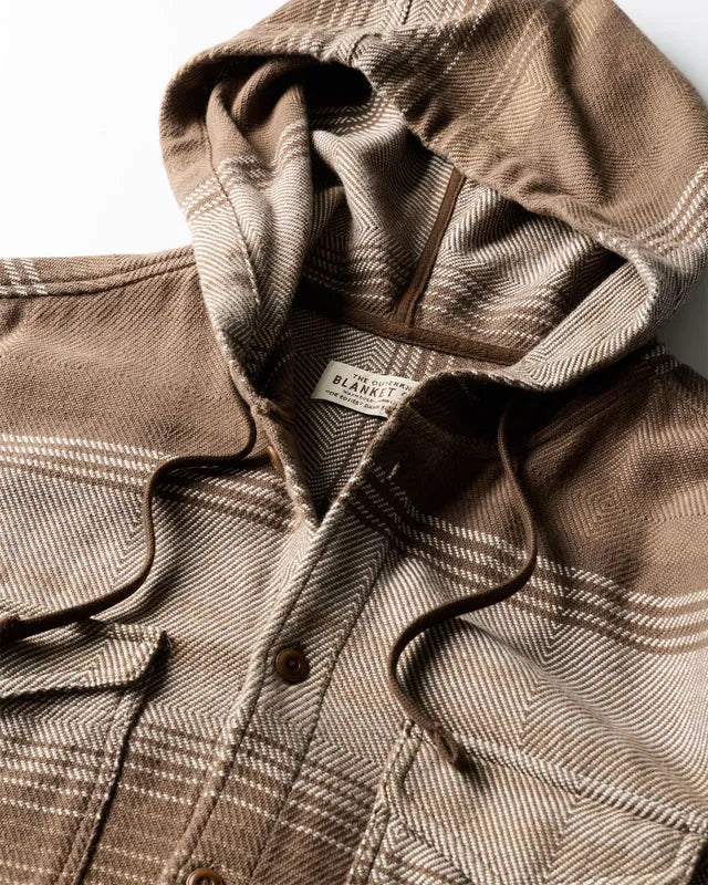 Outerknown Mens Jacket The Hooded Blanket Shirt
