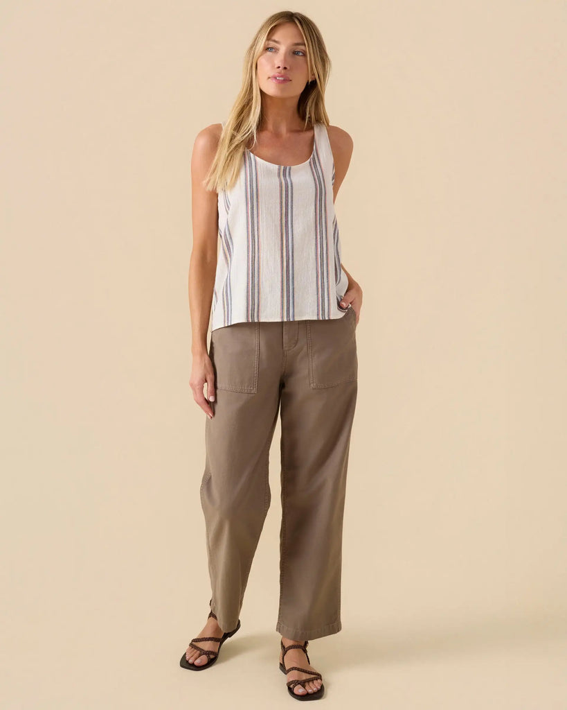 Outerknown Womens Tank Top Windswept Gauze