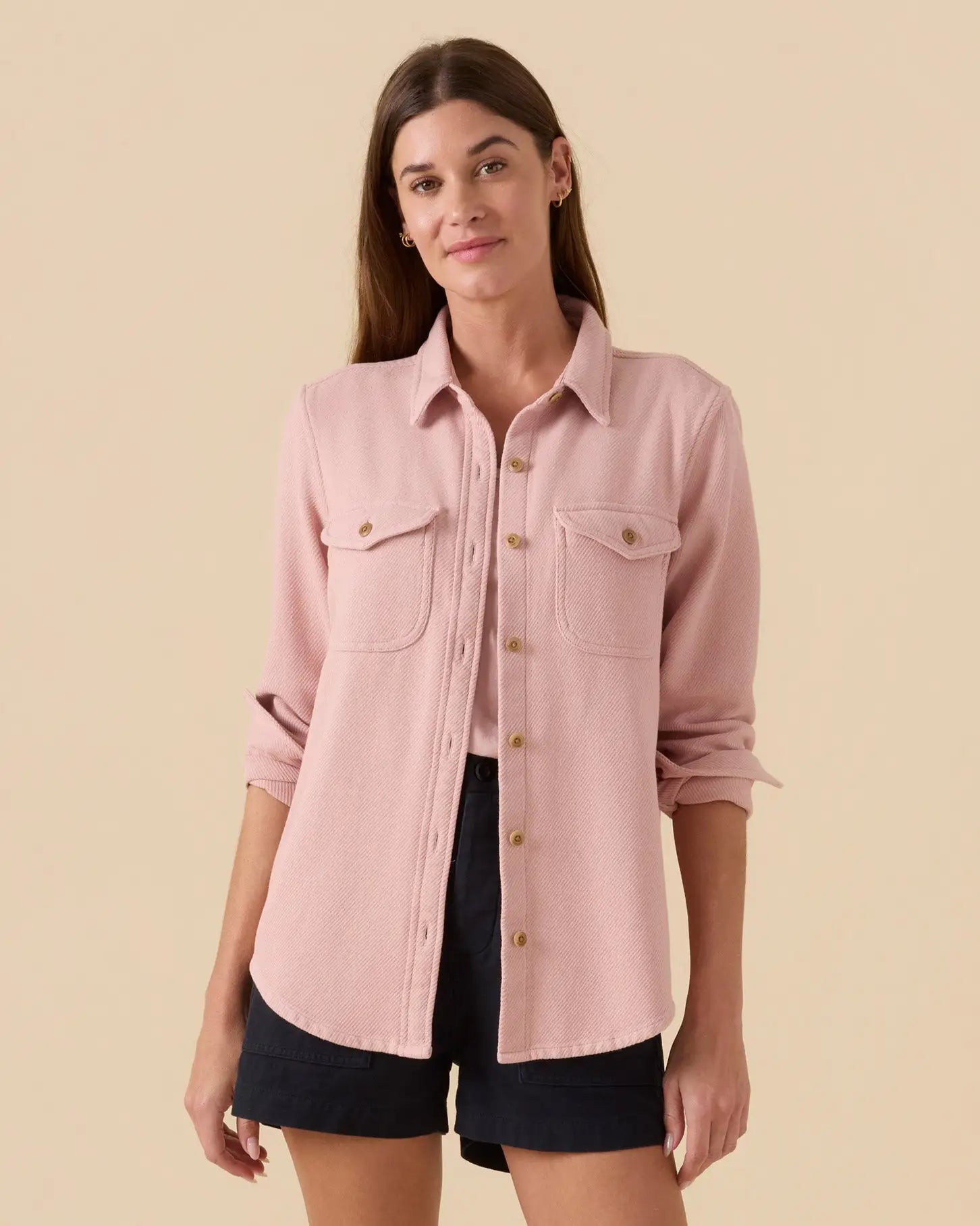 Outerknown Womens Shirt Chroma Blanket