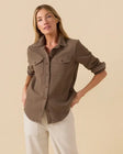 Outerknown Womens Shirt Chroma Blanket
