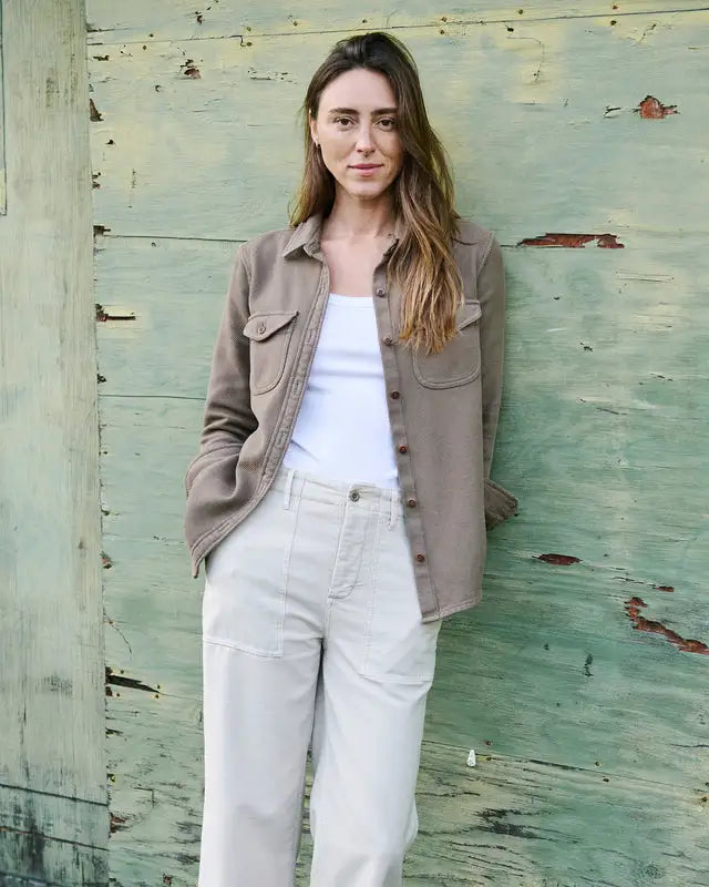 Outerknown Womens Shirt Chroma Blanket