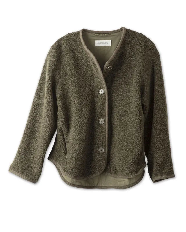 Outerknown Womens Jacket The Woolaroo Cocoon